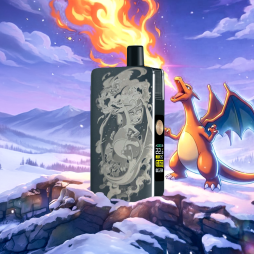 Pack DotPod Max V1.5 5ml 2100mAh Gravé Dracaufeu Black - Dotmod