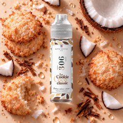 N°306 Cookie Coco Classic 0mg 50ml - Maître Vapotier