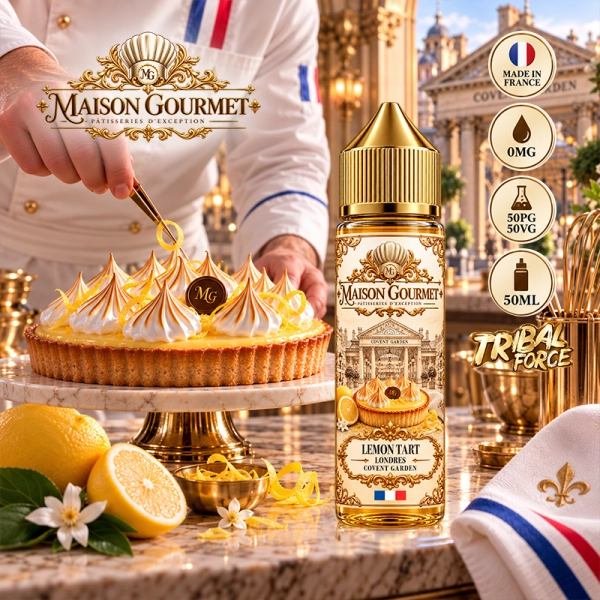 Lemon Tart 0mg 50ml - Maison Gourmet by Tribal Force