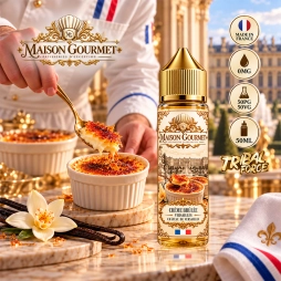 Crème Brûlée 0mg 50ml - Maison Gourmet by Tribal Force