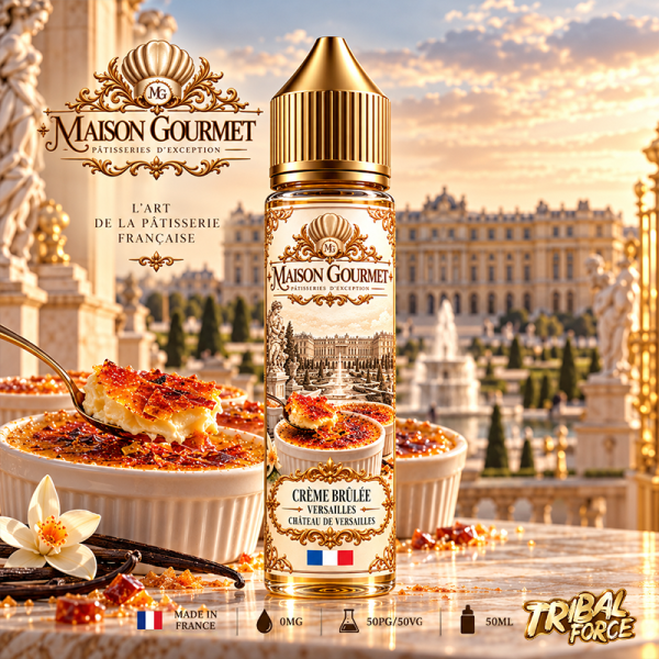 Crème Brûlée 0mg 50ml - Maison Gourmet by Tribal Force