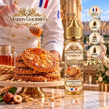 Biscuit Miel & Céréales 0mg 50ml - Maison Gourmet by Tribal Force