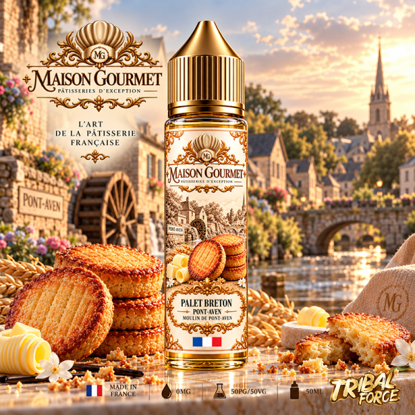 Palet Breton 0mg 50ml - Maison Gourmet by Tribal Force