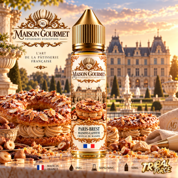 Paris-Brest 0mg 50ml - Maison Gourmet by Tribal Force