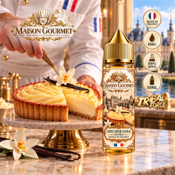 Tarte Crème Vanille 0mg 50ml - Maison Gourmet by Tribal Force
