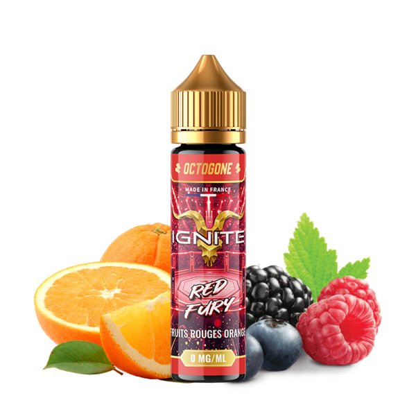 Red Fury 0mg 50ml - Octogone by Ignite