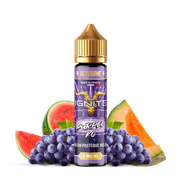 Purple KO 0mg 50ml - Octogone by Ignite
