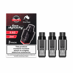 Cartouches Dynasty Nano 0.4/0.6/0.8Ω 2ml (3pcs) - Orca Vape