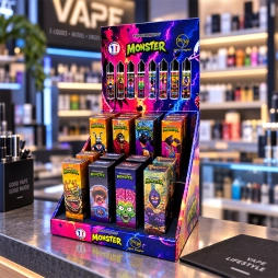 Pack D'implantation Monster (16pcs 50ml) + 1 Présentoir Offert - Monster by Tornadoliq