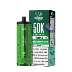 Starter Kit Hypermax Prime 50k 1000mAh 20ml / 6mg - Crown Bar by Al Fakher