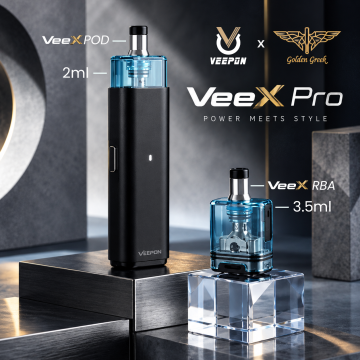 Pack Pod VeeX 2/3.5ml 1000mAh - Veepon x The Golden Greek