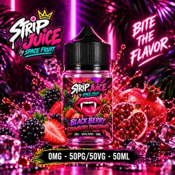 Salak Pomegranate Black Berries Strawberry 0mg 50ml - Strip Juice by Space Fruit