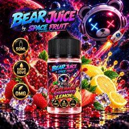 Grenade Strawberry Lemon 0mg 50ml - Bear Juice by Space Fruit