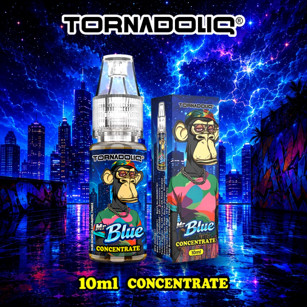 Concentré Mr Blue (Blueberry Blackcurrant) 10ml - Tornadoliq