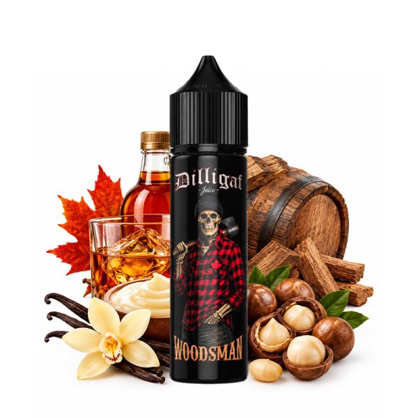 Woodsman 0mg 50ml - Dilligaf