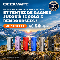 Mod Aegis Solo 5 100W 18650/21700 - Geekvape