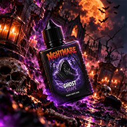 Ghost Grape 0mg 100ml - Nightmare