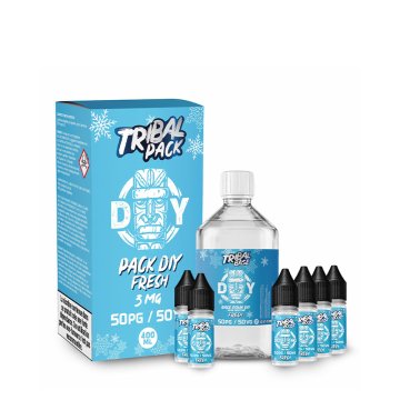 Tribal Kit DIY Fresh 50PG / 50VG 3/6mg 400ml - Tribal Force