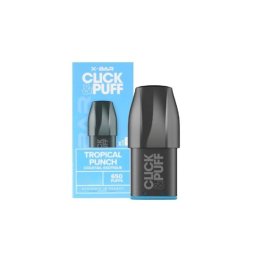 Cartouche Pré-remplie Click & Puff 0mg (1pc) - X-Bar