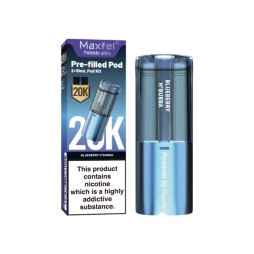 Cartouche Pré-Remplie Twinkle Ultra 20K 2+10ml / 2% (1pc) - Maxfel
