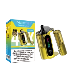 Starter Kit Twinkle Ultra 40K 2 en 1 1200mAh 2% - Maxfel