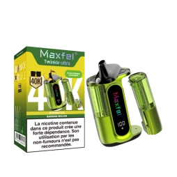 Starter Kit Twinkle Ultra 40K 2 en 1 1200mAh 2% - Maxfel