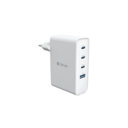 Adaptateur Secteur / 3 USB-C & 1 USB-A 3A 5V 100W PD GaN - Extreme Speed Series by Devia