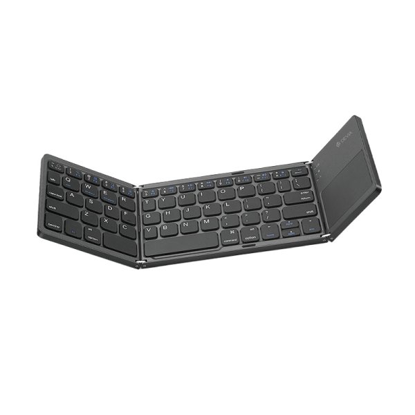 Clavier sans fil pliable Ultra1 avec Pavé Tactile 120mAh - Devia