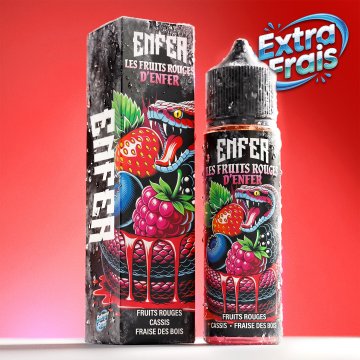 Les Fruits Rouges d'ENFER 0mg 50ml - Les Fruits d'ENFER by ENFER