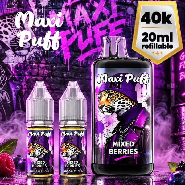 [Destockage] Leopard+ 40K 1100mAh 20ml / 2% - Maxi Puff