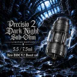 Precisio 2 Sub-Ohm 7.5ml Édition Limitée Dark Night - BD Vape