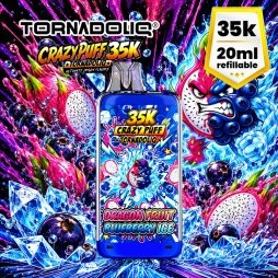 Crazy Puff 35K 1100mAh 20ml / 2% - Tornadoliq