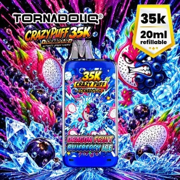 Crazy Puff 35K 1100mAh 20ml / 2% - Gobar