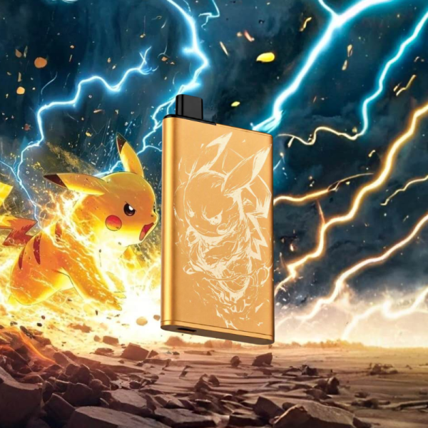 Kit Pod Zeltu X3+ 2ml 1000mAh Pikachu Matte Burnt Gold Engraved - Zeltu