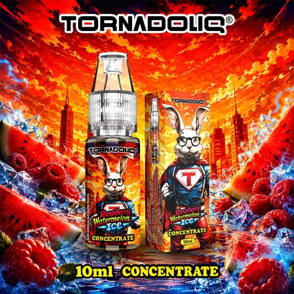 [Sample] Concentré Raspberry Watermelon Ice 10ml - Tornadoliq