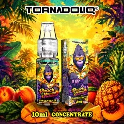 [Sample] Concentrate Peach Mango Pineapple 10ml - Tornadoliq