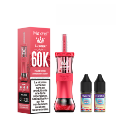 Luxora+ 60K + 2 E-liquids 1800mAh 20ml / 0.5% - Maxfel
