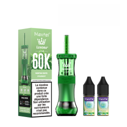 Luxora+ 60K + 2 E-liquides 1800mAh 20ml / 0.5% - Maxfel