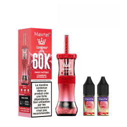 Luxora+ 60K + 2 E-liquides 1800mAh 20ml / 0.5% - Maxfel
