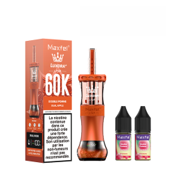 Luxora+ 60K + 2 E-liquids 1800mAh 20ml / 0.5% - Maxfel