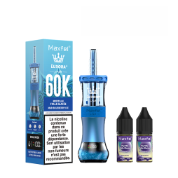 Luxora+ 60K + 2 E-liquids 1800mAh 20ml / 0.5% - Maxfel
