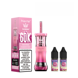Luxora+ 60K + 2 E-liquids 1800mAh 20ml / 0.5% - Maxfel