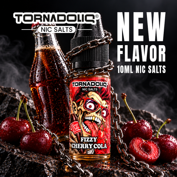 Fizzy Cherry Cola 10ml - Tornadoliq