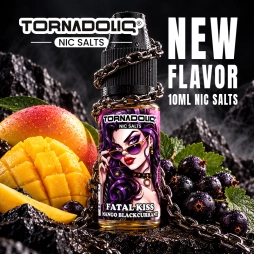 Fatal Kiss (Mango Blackcurrant) 10ml - Tornadoliq