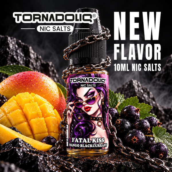 Fatal Kiss (Mango Blackcurrant) 10ml - Tornadoliq