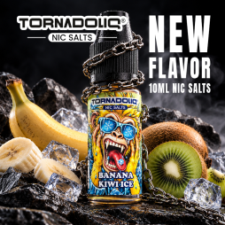 Banana Kiwi Ice 10ml - Tornadoliq