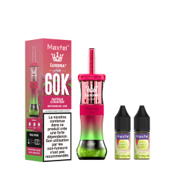 Luxora+ 60K + 2 E-liquids 1800mAh 20ml / 0.5% - Maxfel