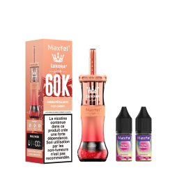 Luxora+ 60K + 2 E-liquides 1800mAh 20ml / 0.5% - Maxfel