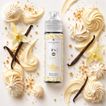 N°307 La Crème Vanille Meringuée 0mg 50ml - Maître Vapotier