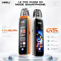 Pack Pod Caliburn G5 Pro 3ml 1800mAh - Uwell